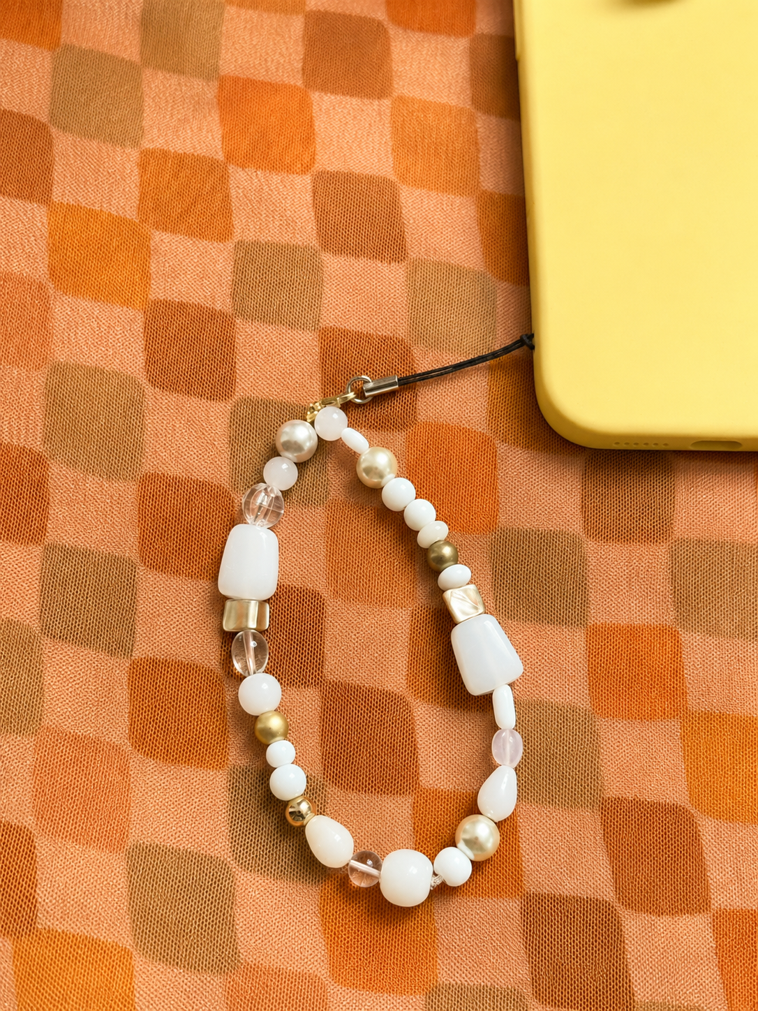 Handmade wrist phone charm