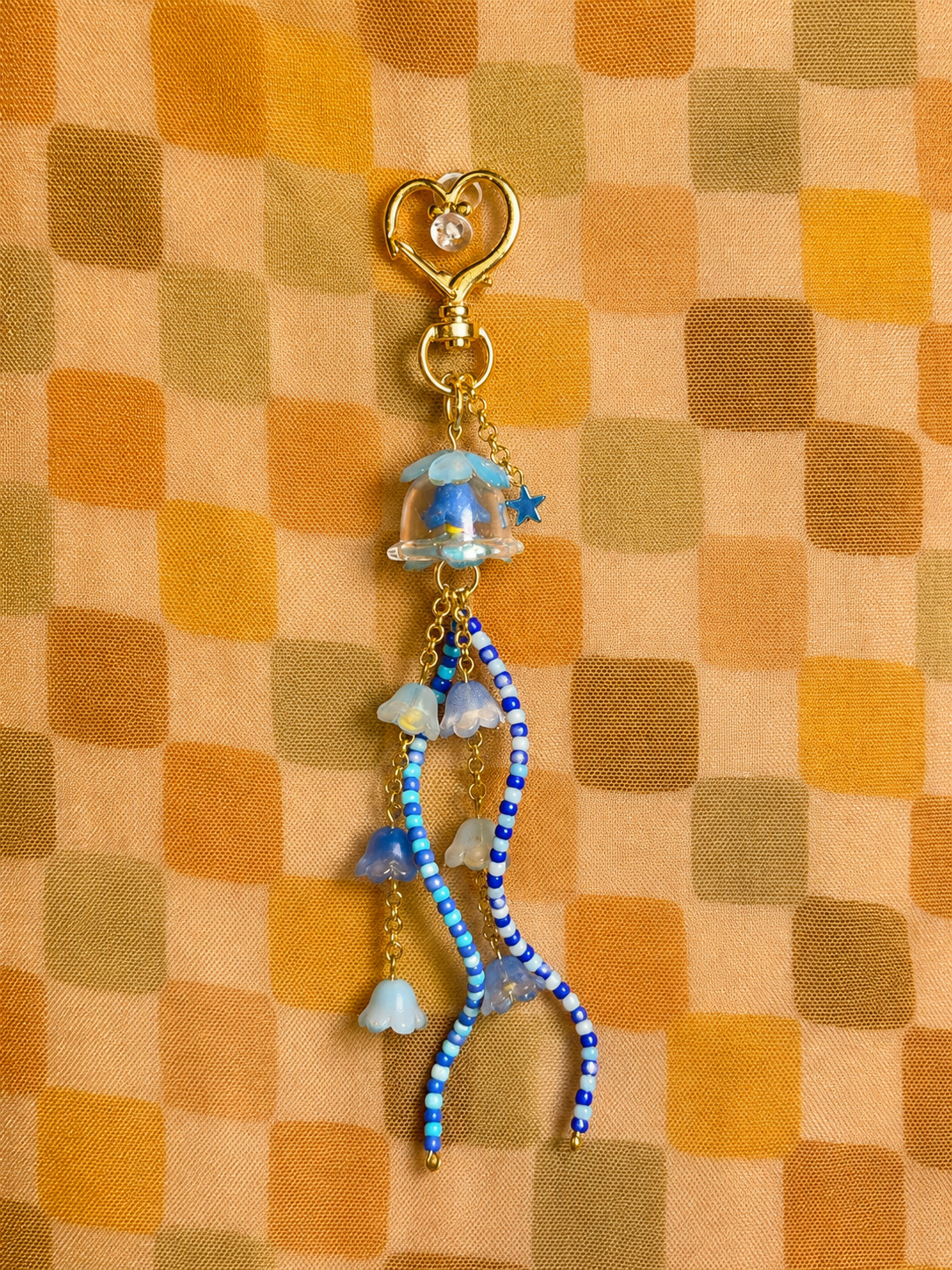 Handmade jellyfish charms
