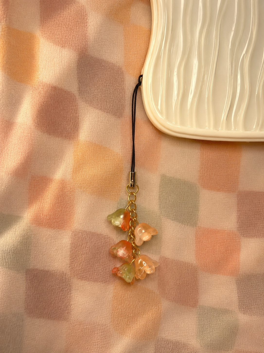 Handmade flower charms